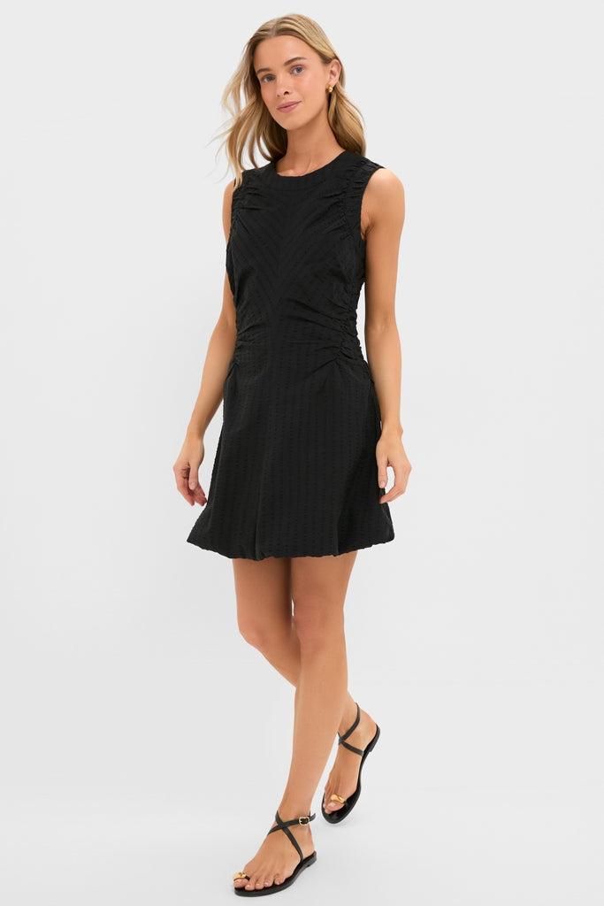Black Seersucker Alisa Dress | Tuckernuck