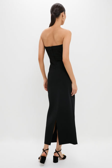 Black Strapless Joelle Dress