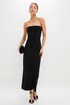 Black Strapless Joelle Dress