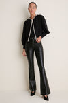 Black Sequin Trim Naomi Cardigan