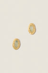 Green Antonella Studs
