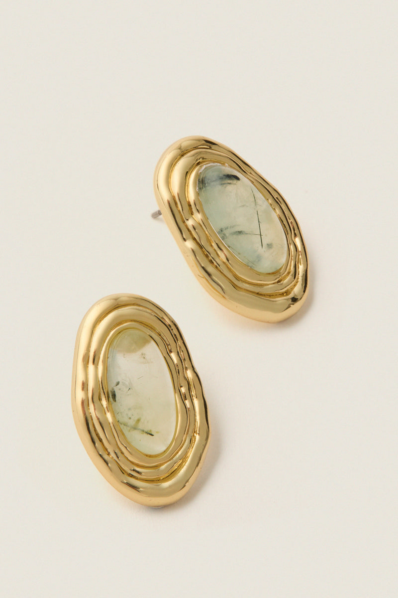 Green Antonella Studs