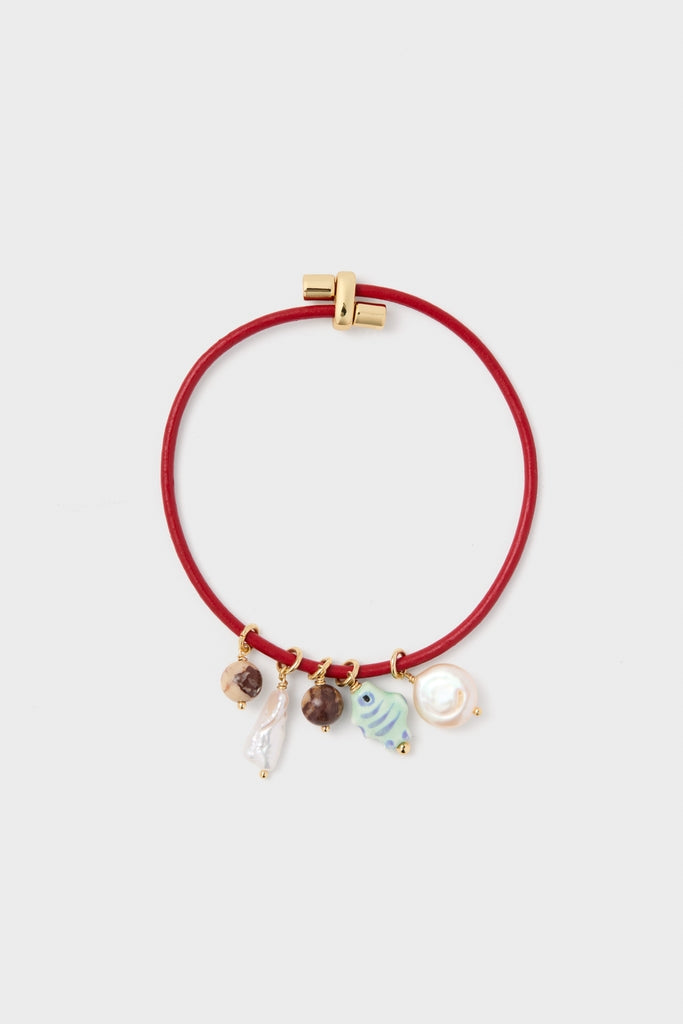 Maroon Vega Bracelet