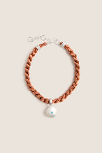 Tuckernuck x Lizzie Fortunato Desert Pearl Woven Collar Necklace