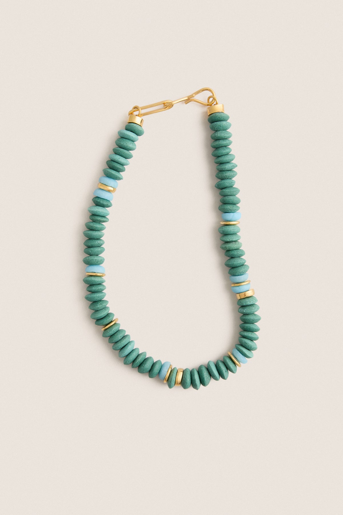 Tuckernuck x Lizzie Fortunato Stone Green Laguna Necklace