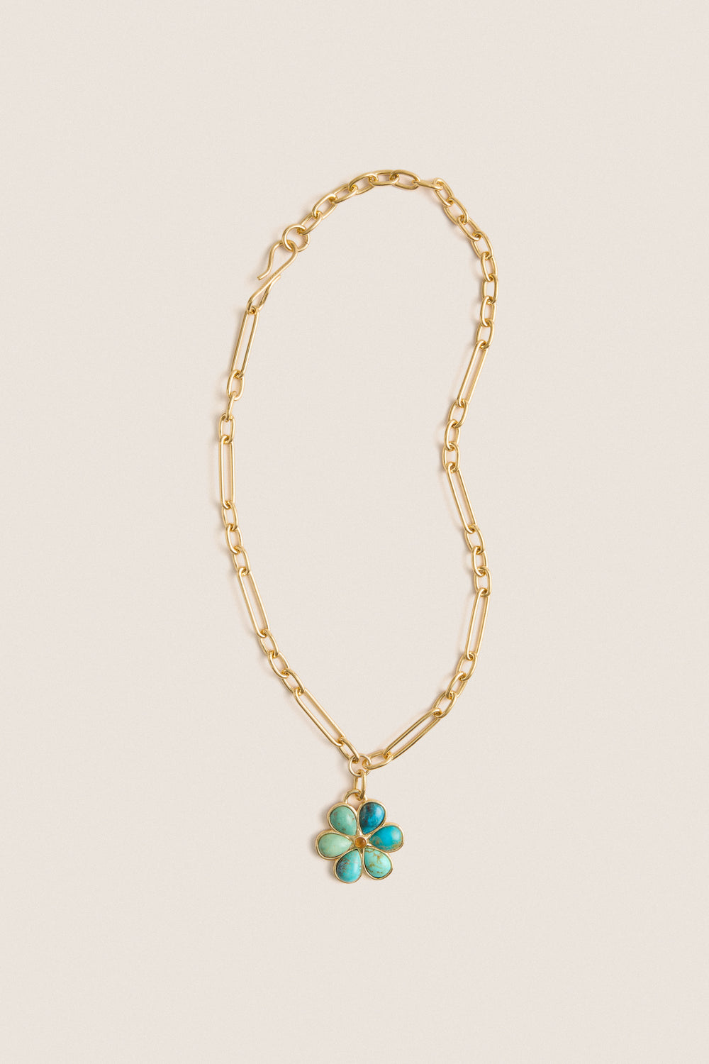 Tuckernuck x Lizzie Fortunato Turquoise Desert Daisy Necklace