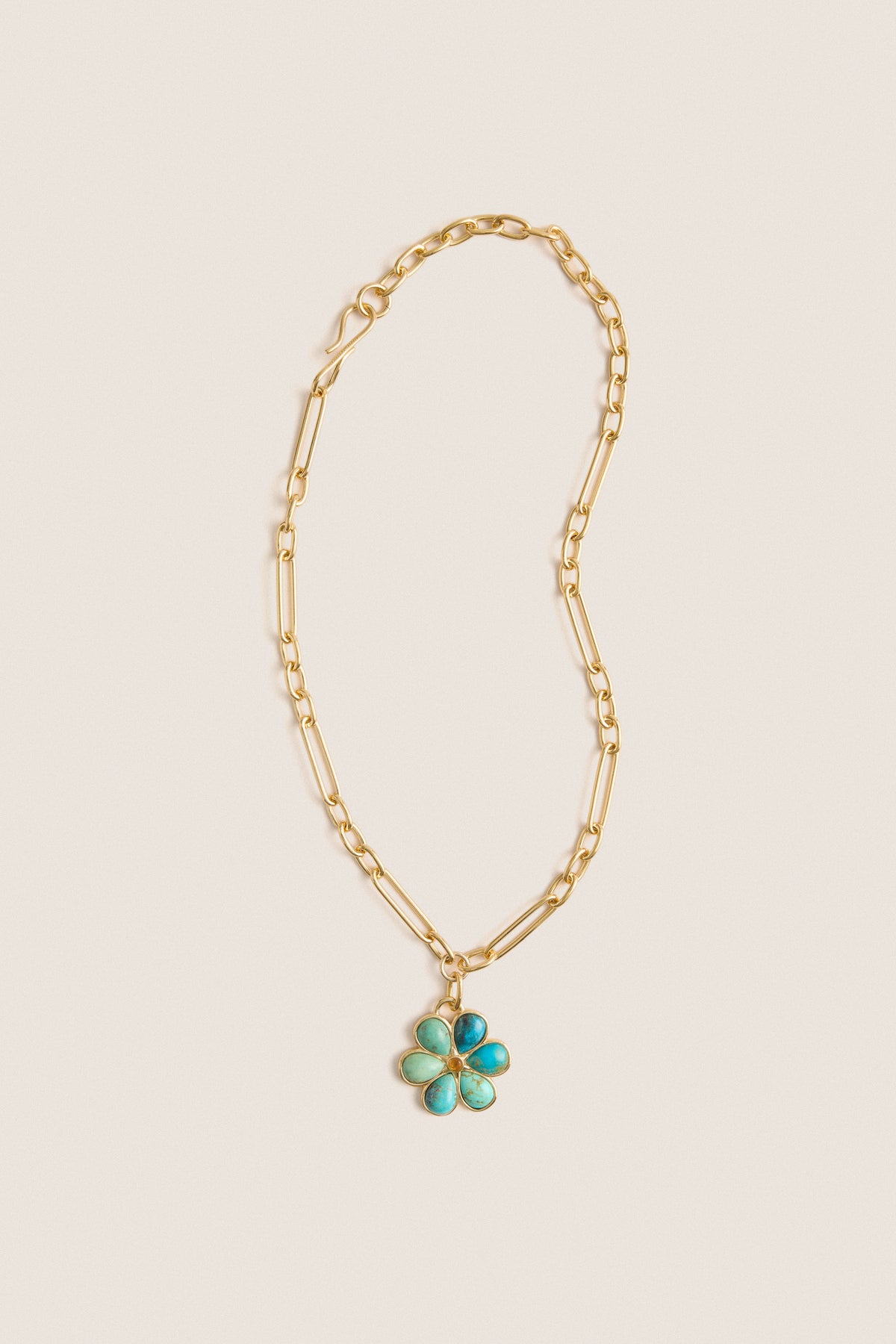 Tuckernuck x Lizzie Fortunato Turquoise Desert Daisy Necklace