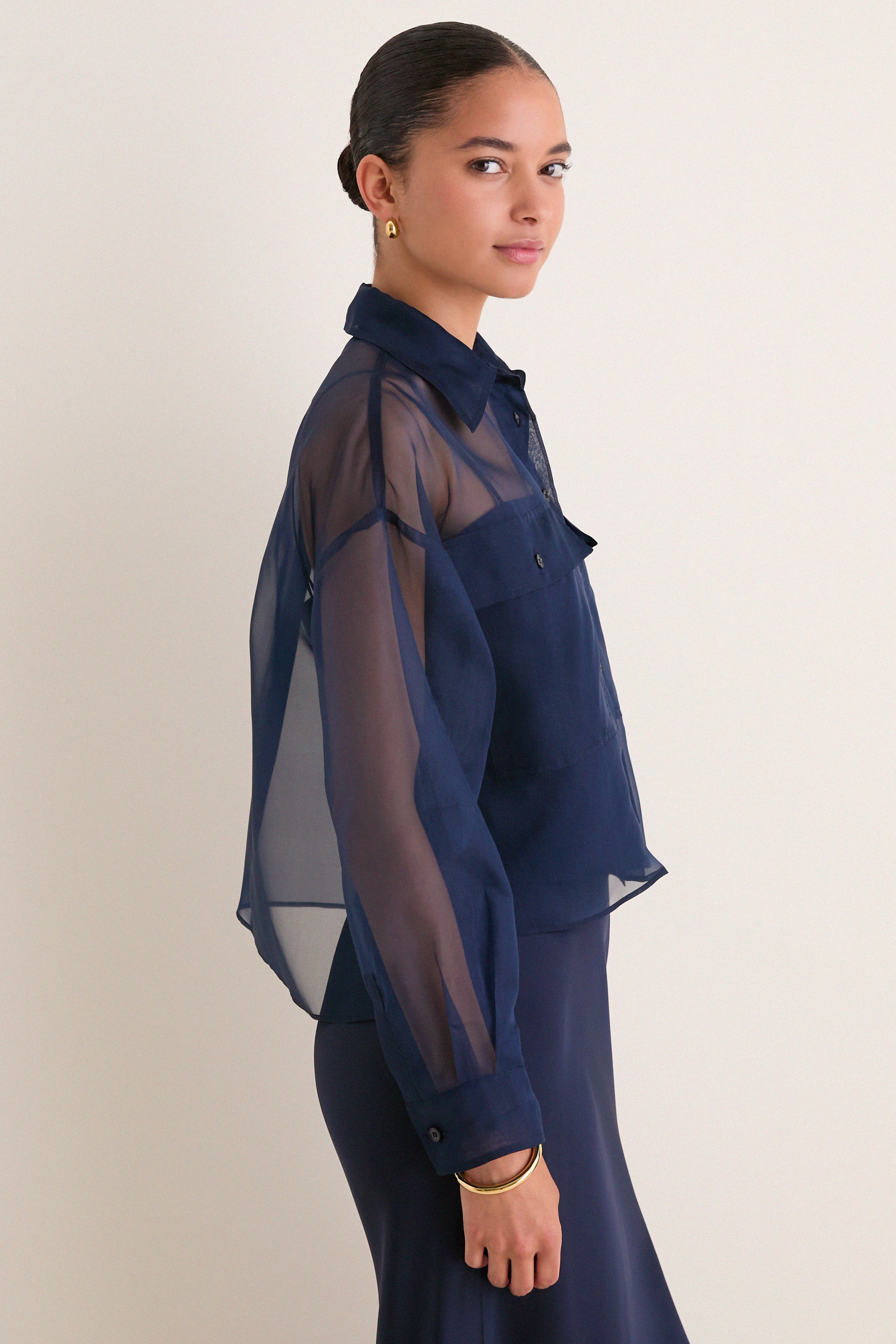 Navy Colomba Top | Weekend Max Mara