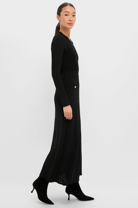 Black Knit Ruby Dress
