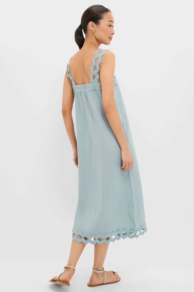 Light Blue Ric Rac Linen Ellis Dress | Tuckernuck Light Blue Ric Rac Linen Ellis Dress | Tuckernuck