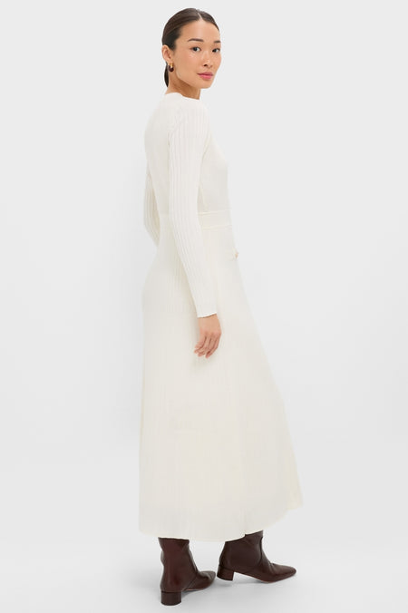 Ivory Knit Ruby Dress