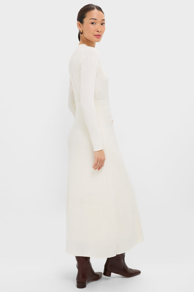 Ivory Knit Ruby Dress