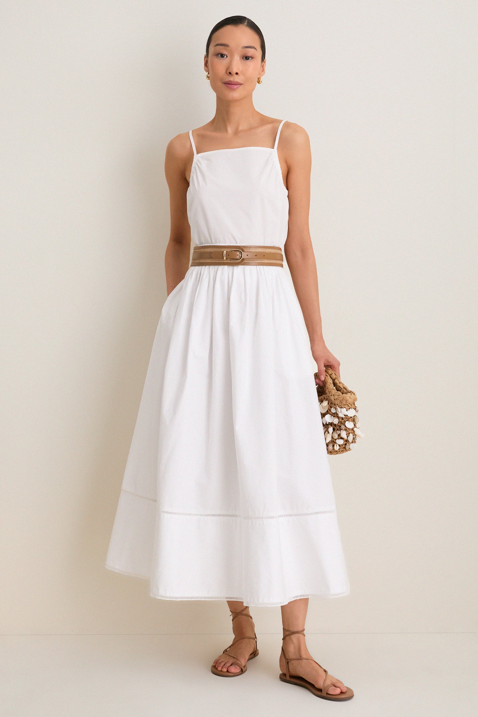 Natural Raffia Waist Belt