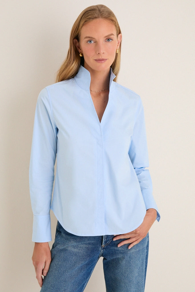 French Blue Bessette Button Down