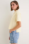Yellow Pique Holmes Boyfriend Polo