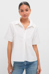 White Cotton Adams Shirt