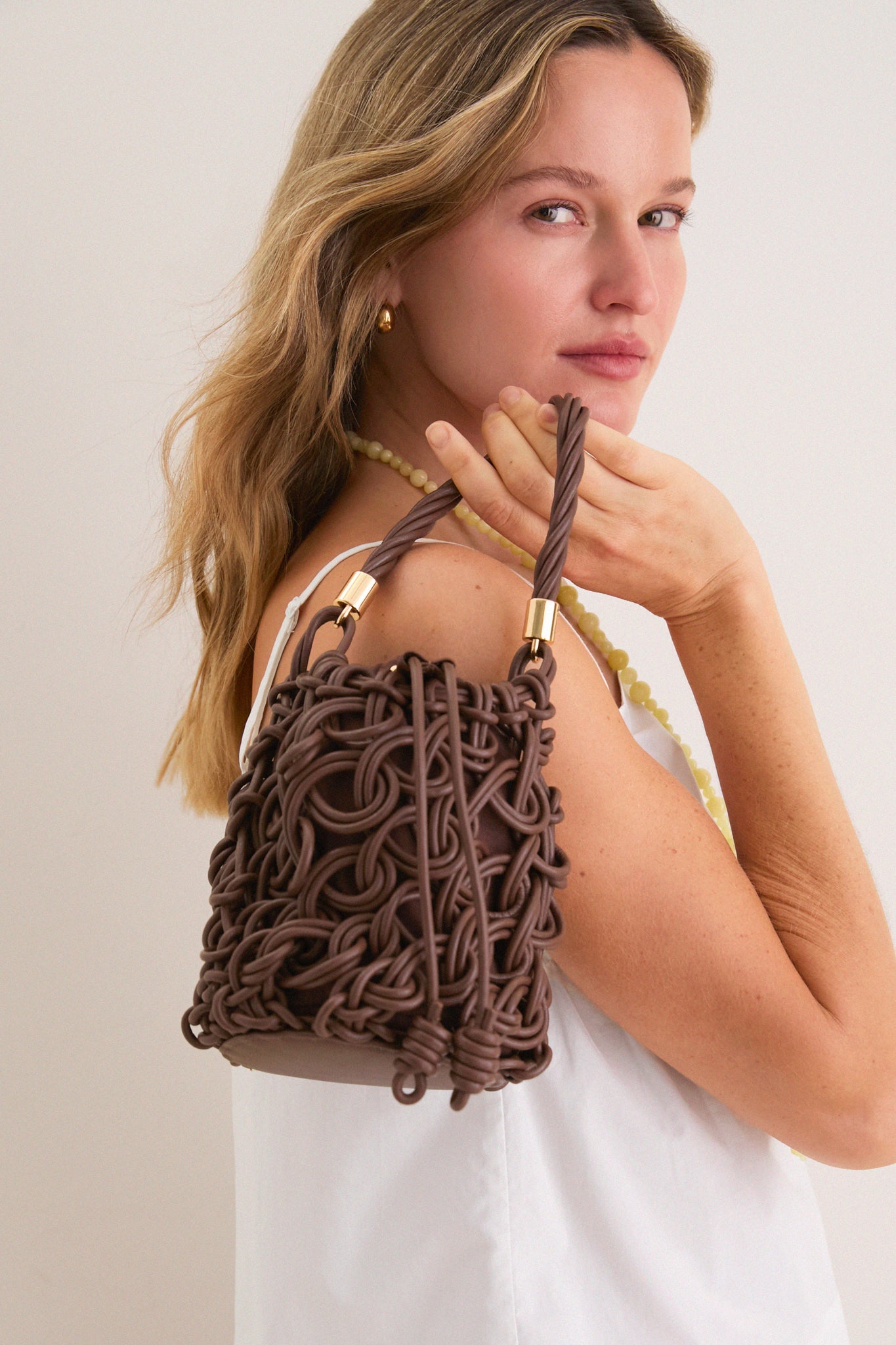 Mocha Swirl Bucket Bag | Tuckernuck Accessories