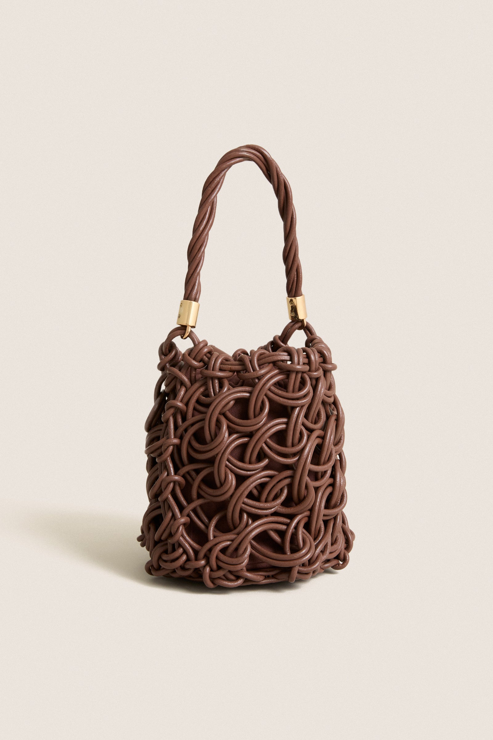 Mocha Swirl Bucket Bag