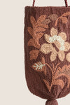 Fawn Floral Beaded Bag