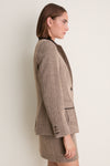 Chestnut Herringbone Cawley Blazer