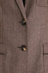Chestnut Herringbone Cawley Blazer