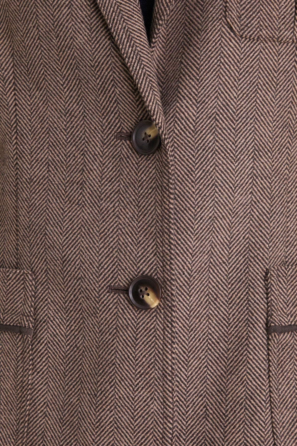 Chestnut Herringbone Cawley Blazer