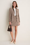 Chestnut Herringbone Cawley Blazer