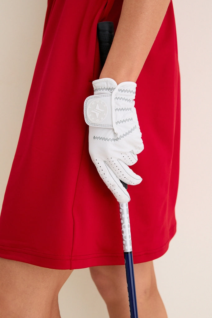 White Left Hand Golf Glove
