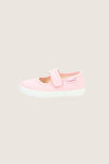 Light Pink Velcro Mary Janes