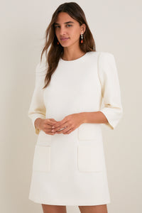 Porcelain Delphine Mini Dress