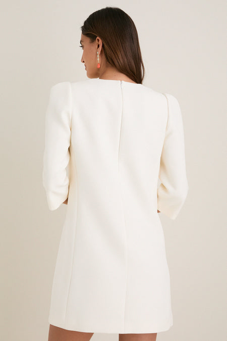 Porcelain Delphine Mini Dress