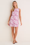 Rosewood Floral Leo Mini Dress