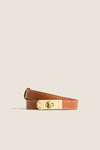 Tan and Gold Blake Belt