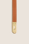 Tan and Gold Blake Belt