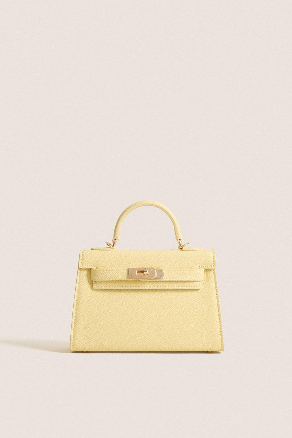 Exclusive Yellow Hariette Handle Bag