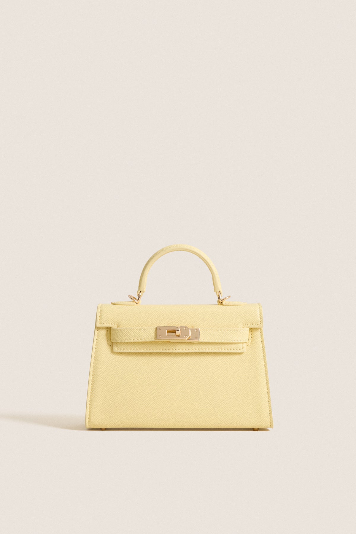 Exclusive Yellow Hariette Handle Bag