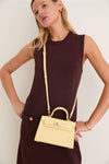 Exclusive Yellow Hariette Handle Bag
