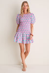 Lilac Buta Nova Mini Dress