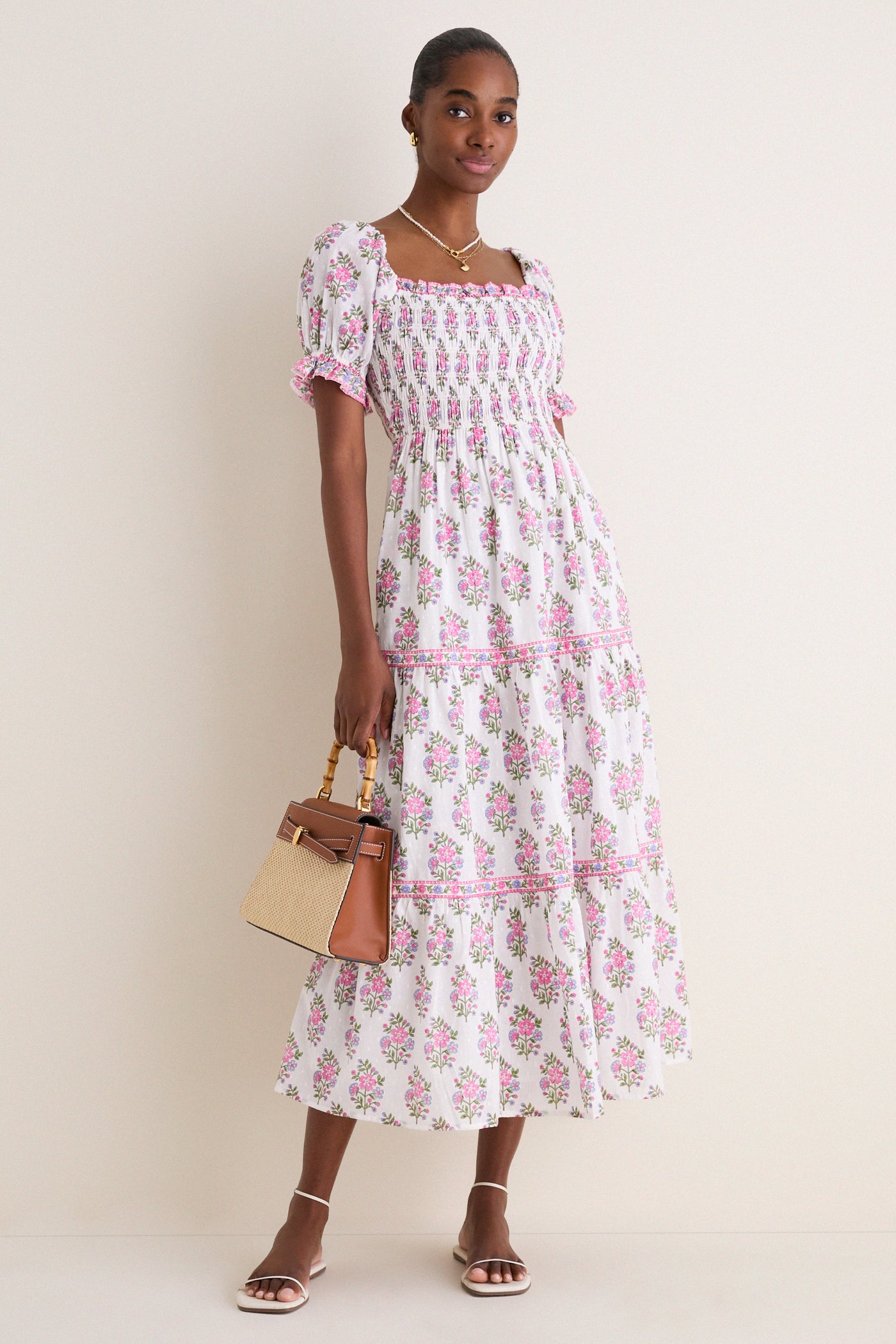 Schiffly Folk Posey Palermo Dress