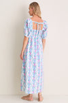 Orchid Border Elizabeth Dress