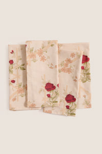Rose Trellis Printed Napkins Set of 4