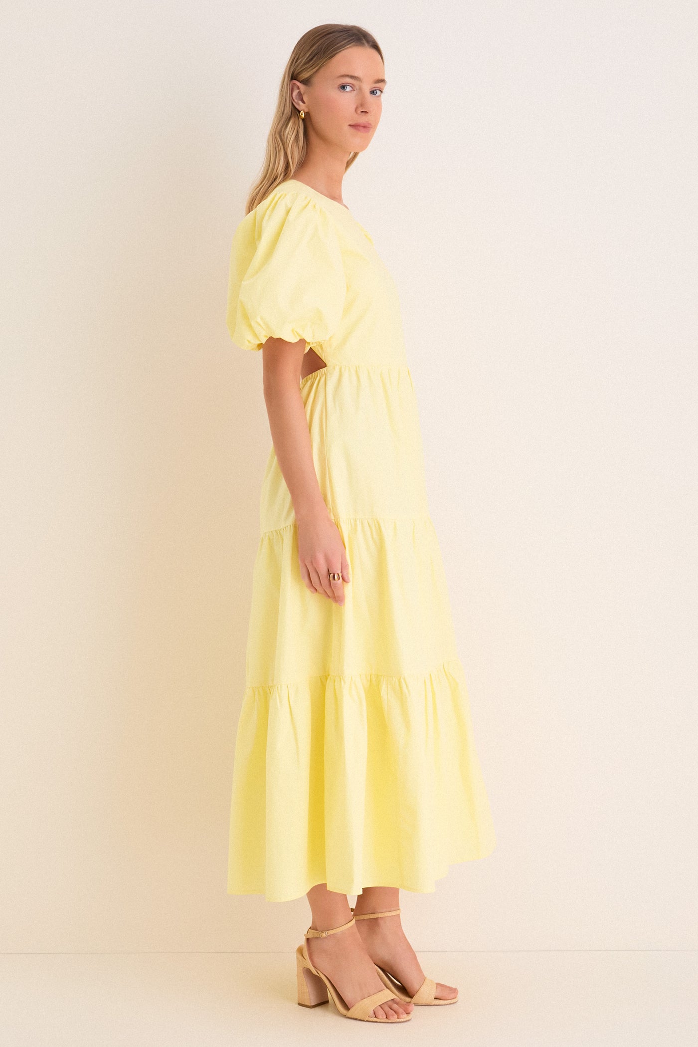 Butter Yellow Goldie Maxi Dress