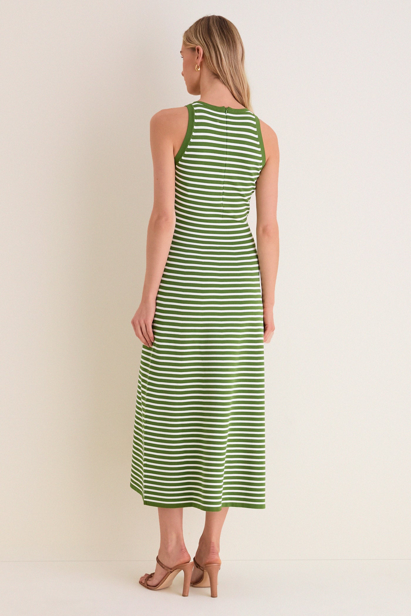 Cactus Multi Rose Detail Knit Halter Dress | Lela Rose Cactus Multi Rose Detail Knit Halter Dress | Lela Rose