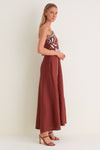 Terracotta Carolina Midi Dress