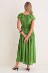 Cactus Sienna Pintuck Maxi Dress