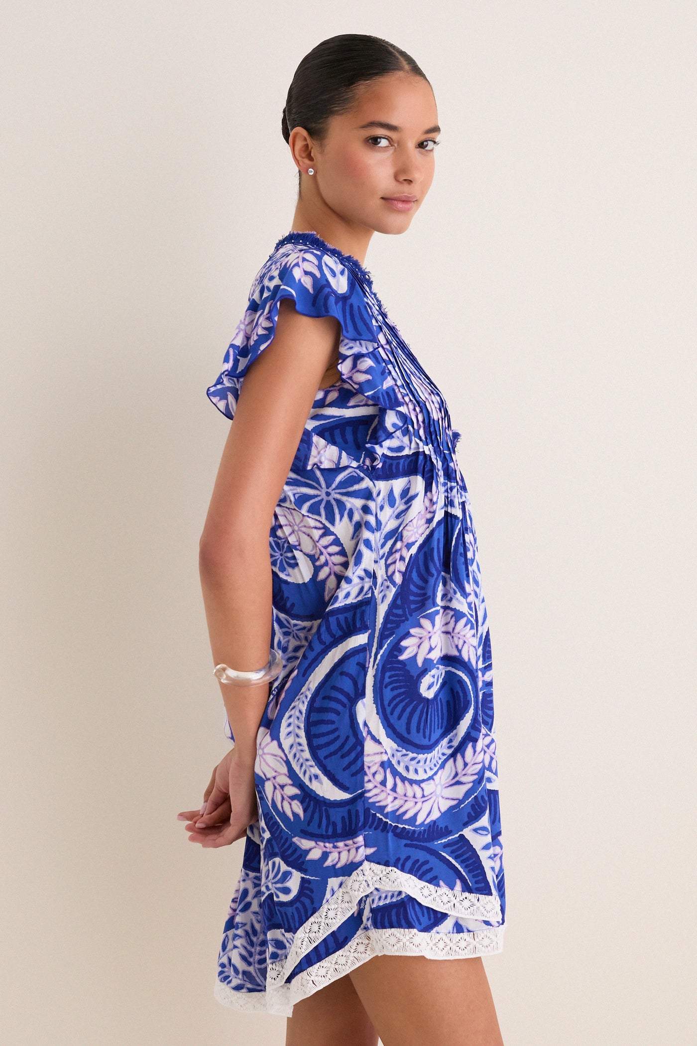 Blue Holy Snake Mini Sasha Dress | Poupette St Barth