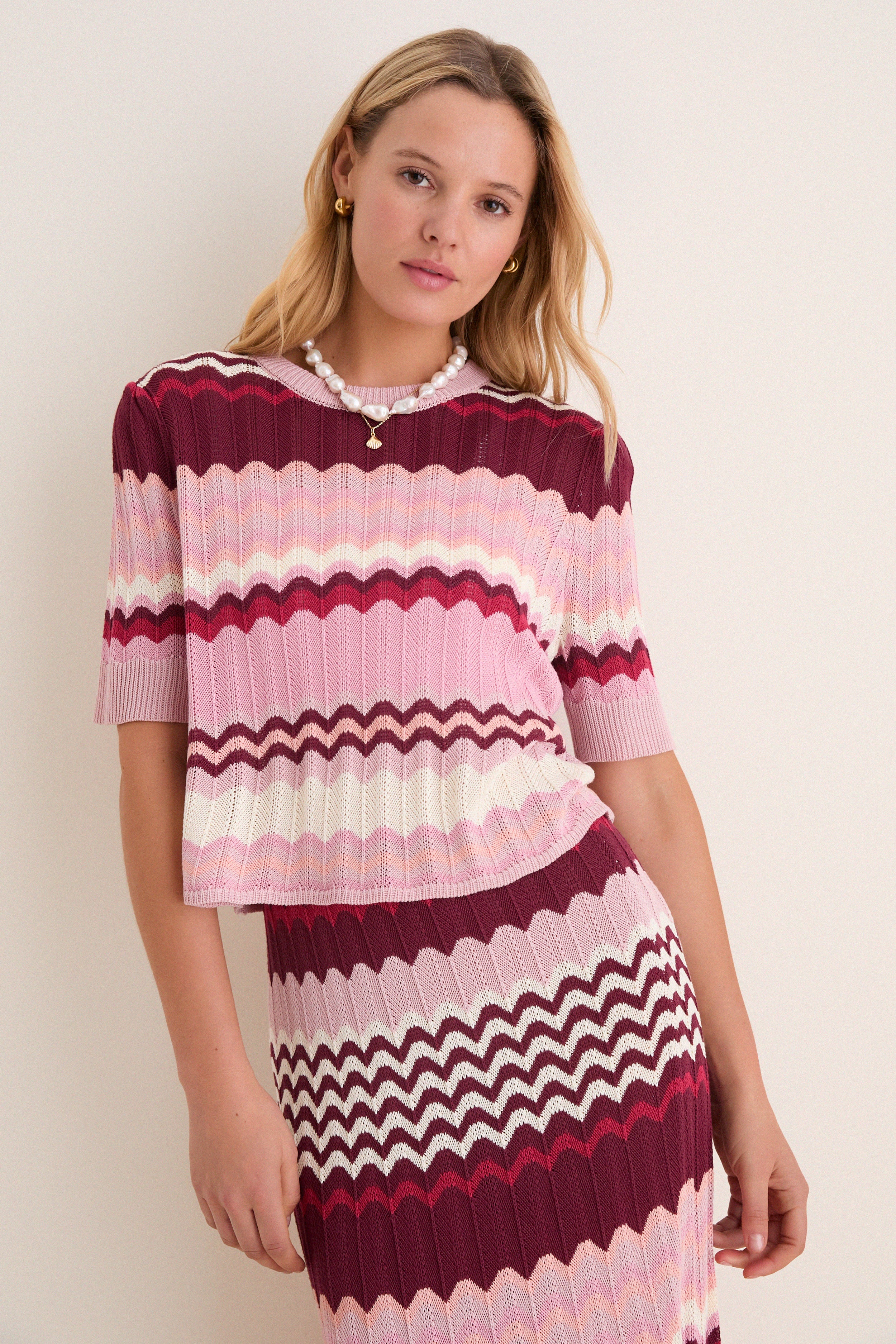 La Vie En Rose Stripe Sylvie Top | Tuckernuck