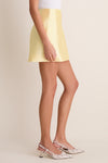 Pale Banana Dupioni Opal Skirt