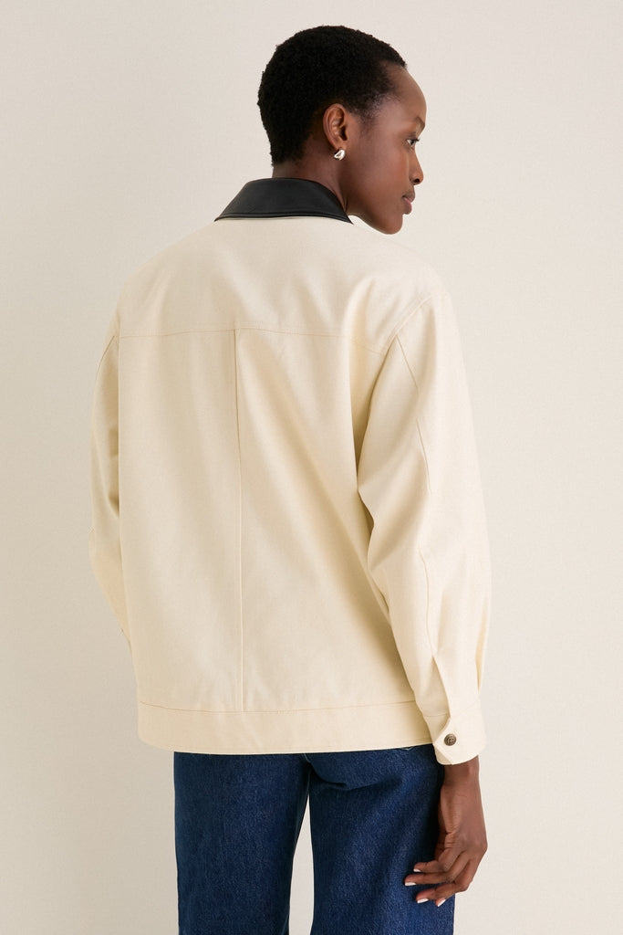 Cream Holden Jacket | Anine Bing