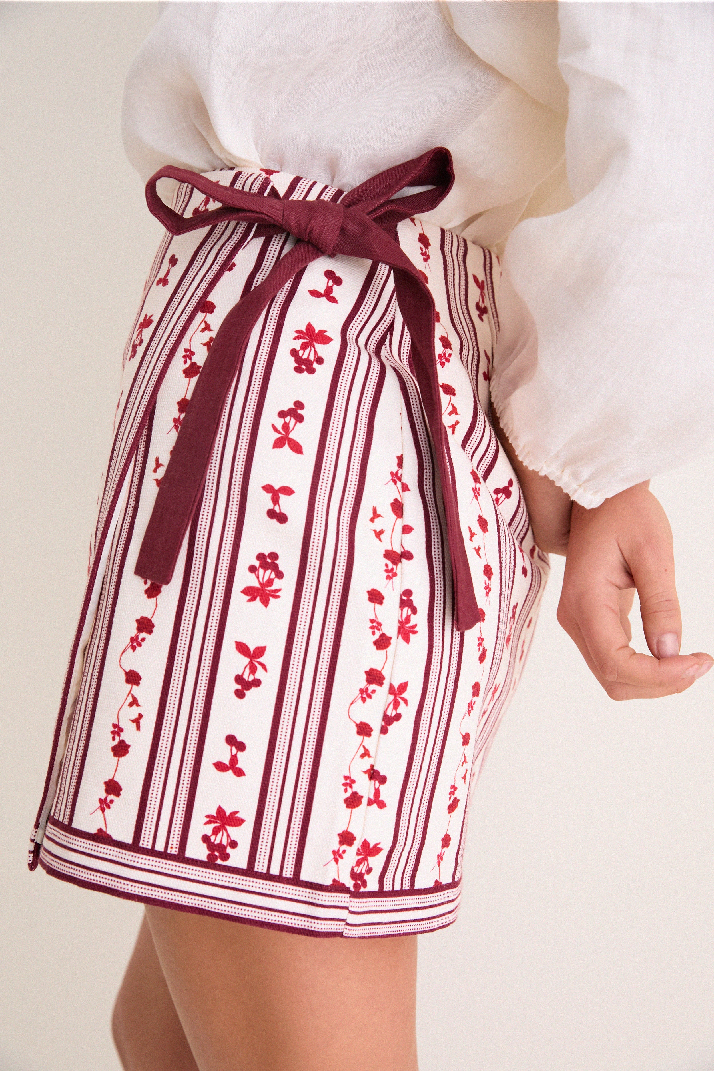 Raye Fleur Rex Wrap Skirt | Palm Noosa